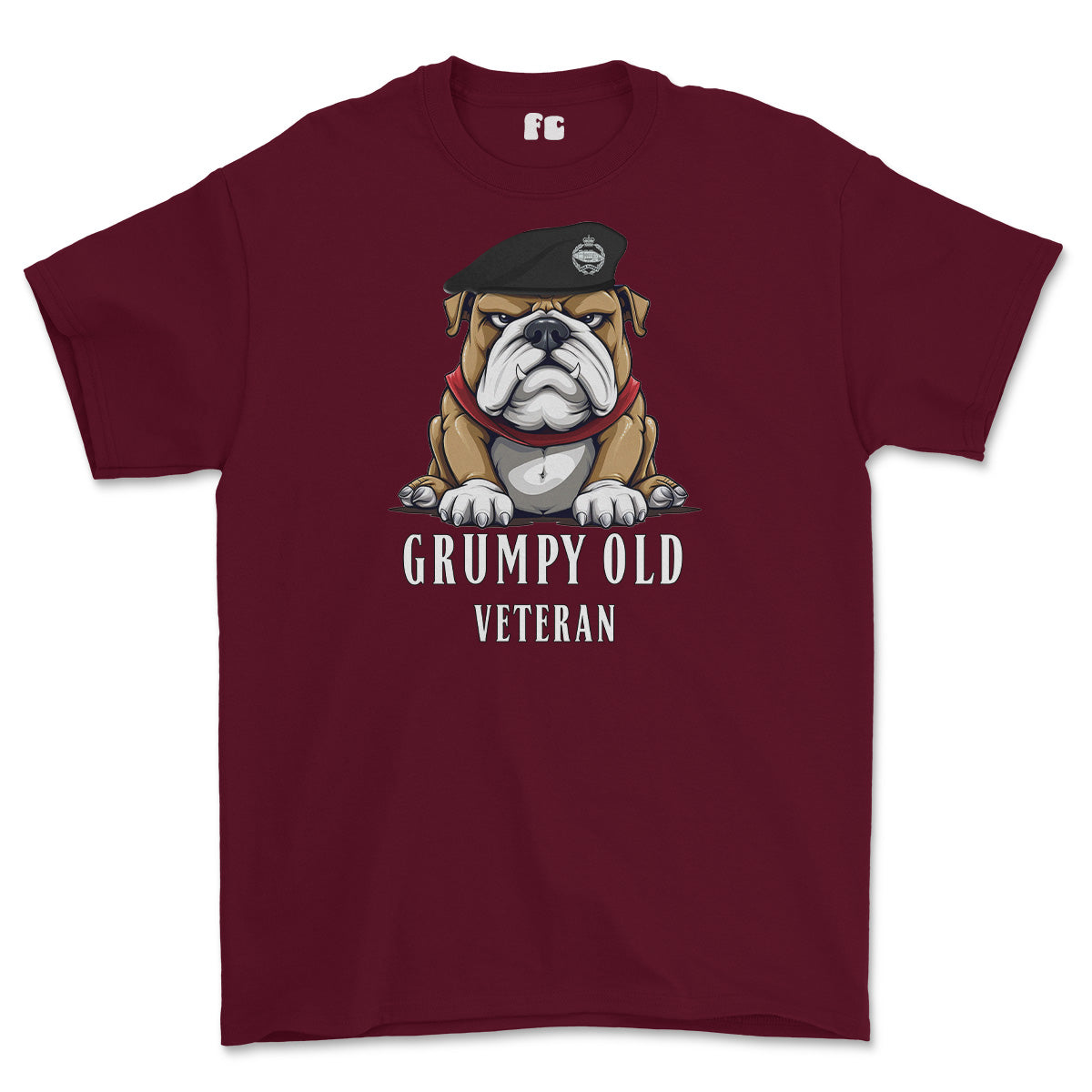 Grumpy Old RTR Tankie Veteran Printed T-Shirt