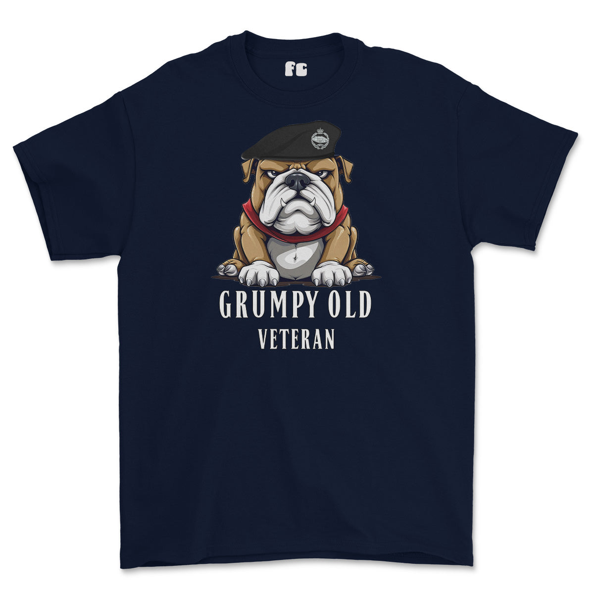 Grumpy Old RTR Tankie Veteran Printed T-Shirt