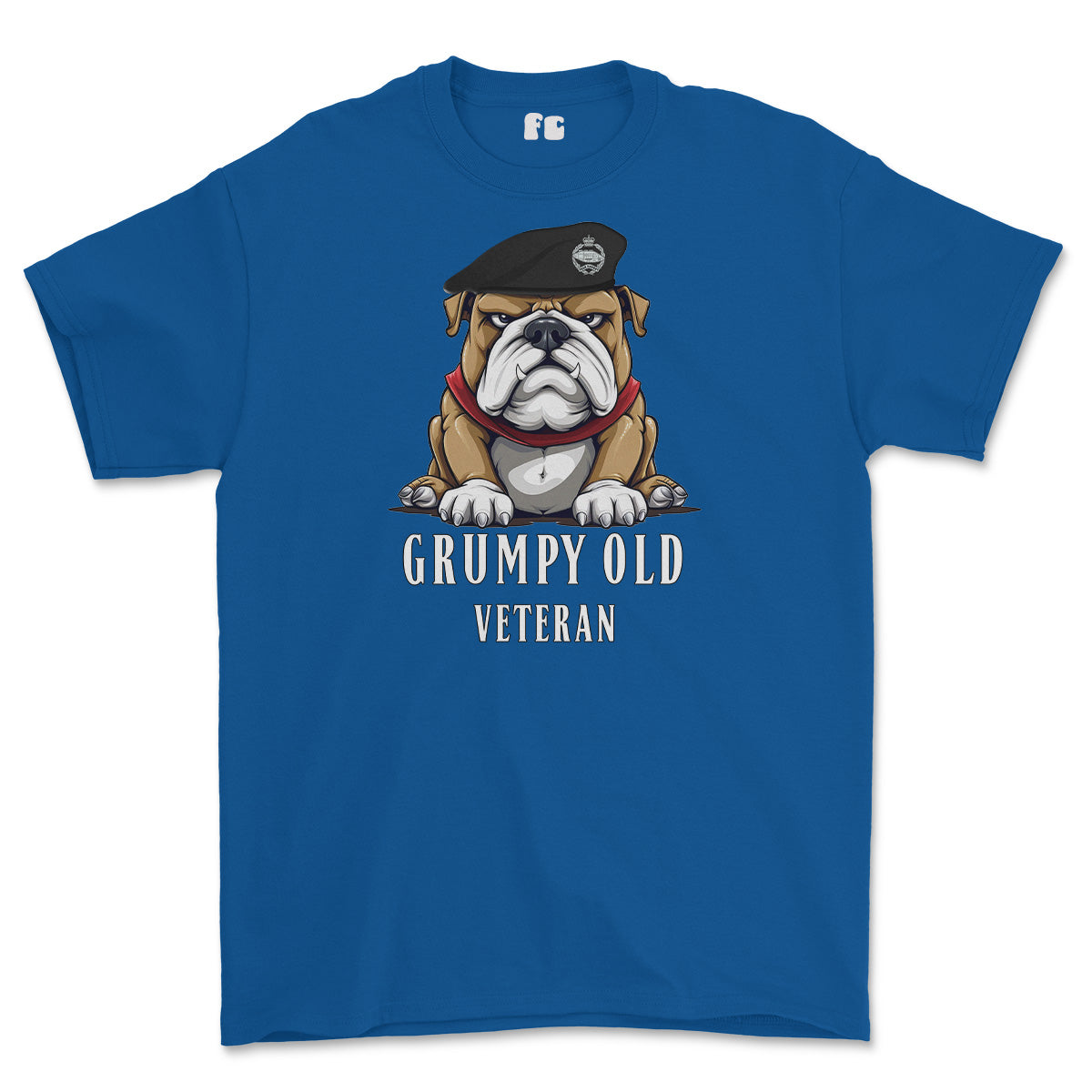 Grumpy Old RTR Tankie Veteran Printed T-Shirt