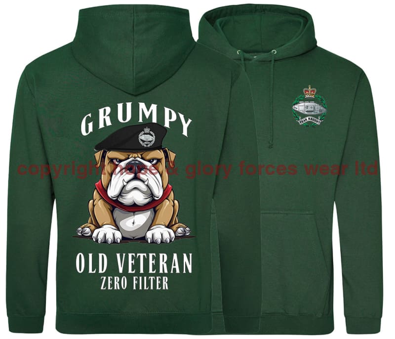 Grumpy Old RTR Tankie Veteran Double Side Printed Hoodie