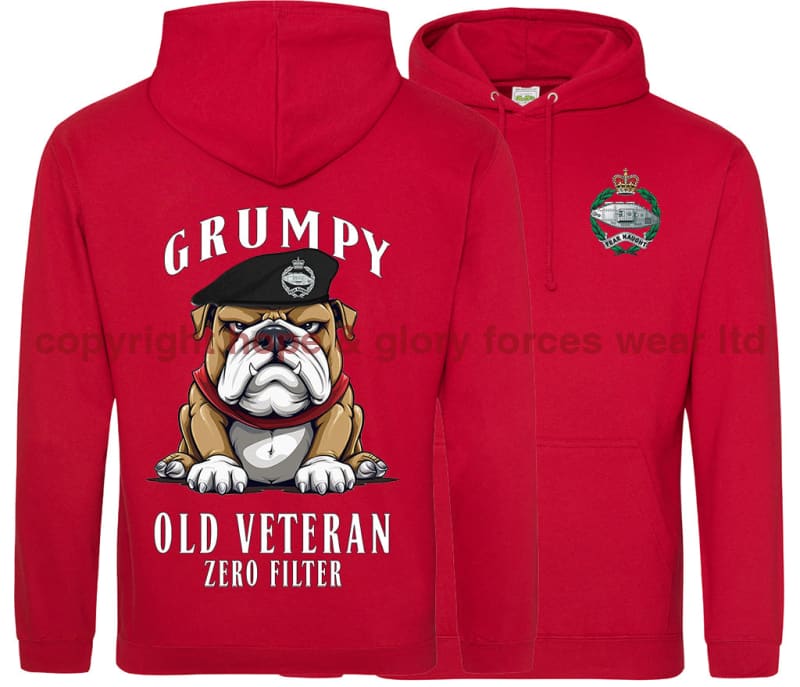 Grumpy Old RTR Tankie Veteran Double Side Printed Hoodie