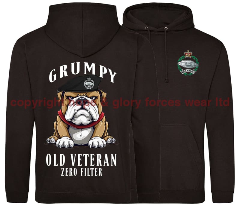 Grumpy Old RTR Tankie Veteran Double Side Printed Hoodie