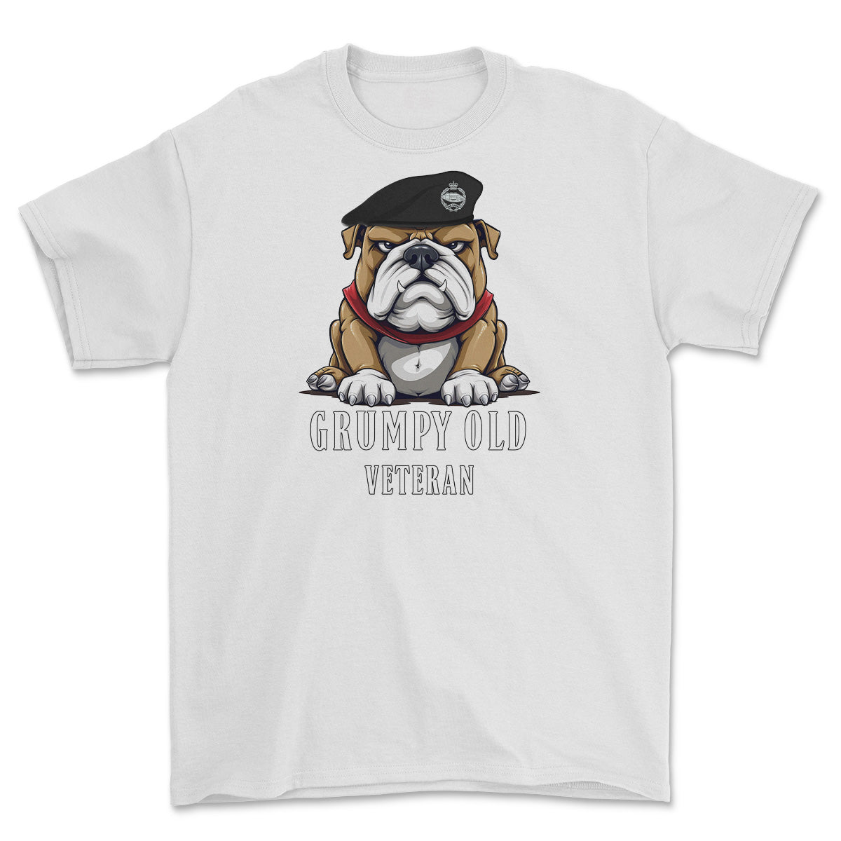 Grumpy Old RTR Tankie Veteran Printed T-Shirt