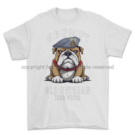 Grumpy Old Scots Dragoon Guards Veteran Printed T-Shirt