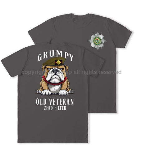 Grumpy Old Scots Guards Veteran Double Print T-Shirt