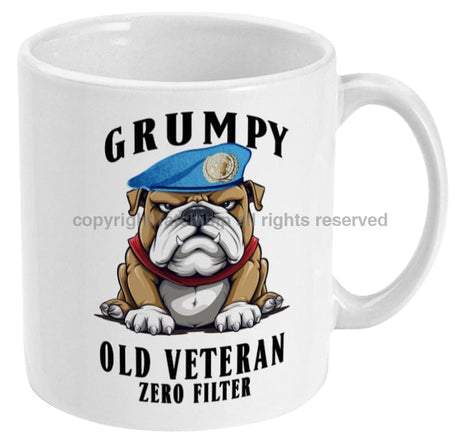 Grumpy Old UN Veteran Ceramic Mug
