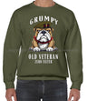 Grumpy Old Welsh Guards Veteran Front Printed Sweater