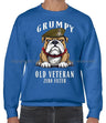 Grumpy Old Yorkshire Regiment Veteran Front Printed Sweater