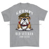Grumpy Old Yorkshire Regiment Veteran Printed T-Shirt