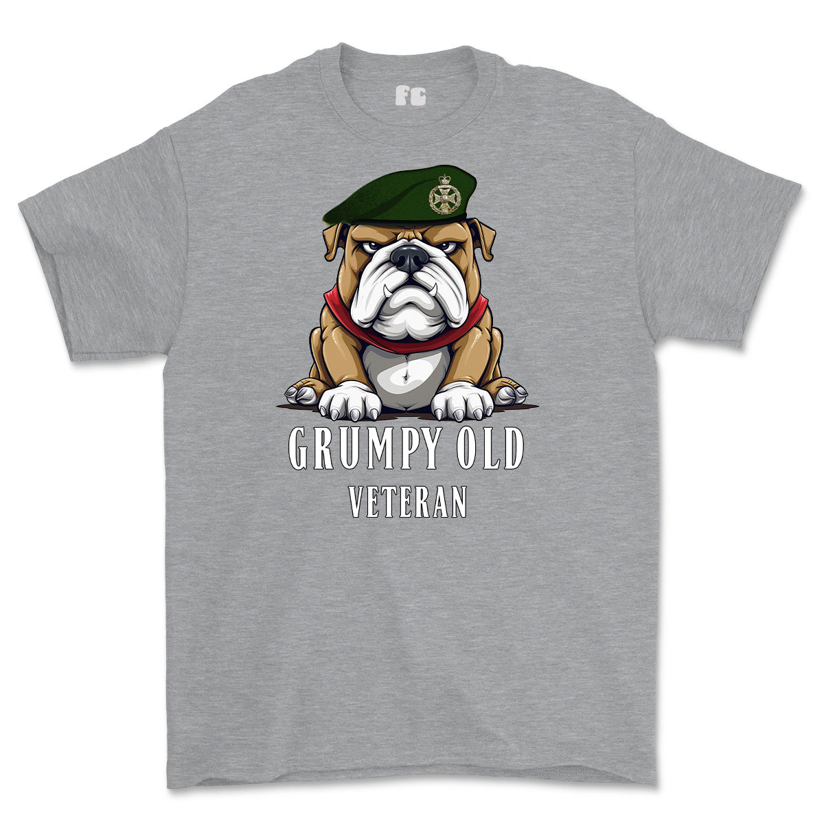 Grumpy Old Royal Green Jackets Veteran Printed T-Shirt