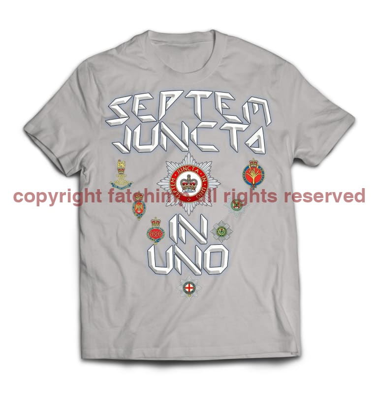 Guards Septem Juncta In Uno Printed T-Shirt