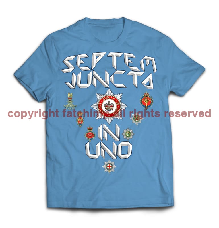 Guards Septem Juncta In Uno Printed T-Shirt