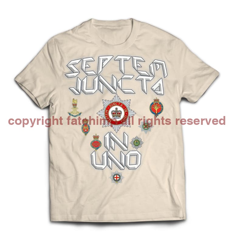 Guards Septem Juncta In Uno Printed T-Shirt