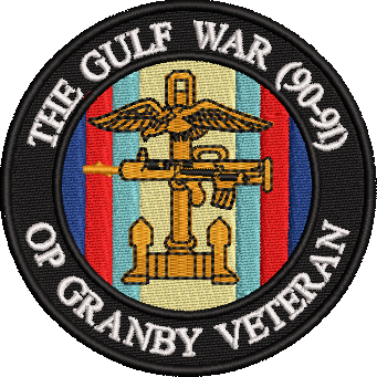 Gulf War 90-91 Badge (Op Granby)