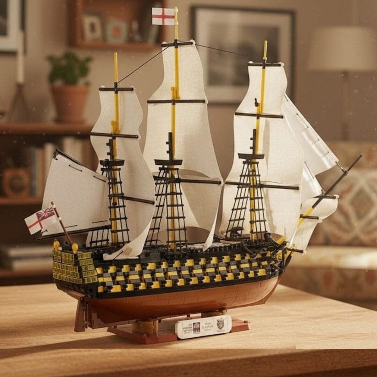 HMS Victory brick warship model - COBI 20096 - 2380 bricks