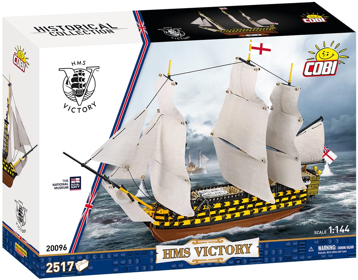 HMS Victory brick warship model - COBI 20096 - 2380 bricks