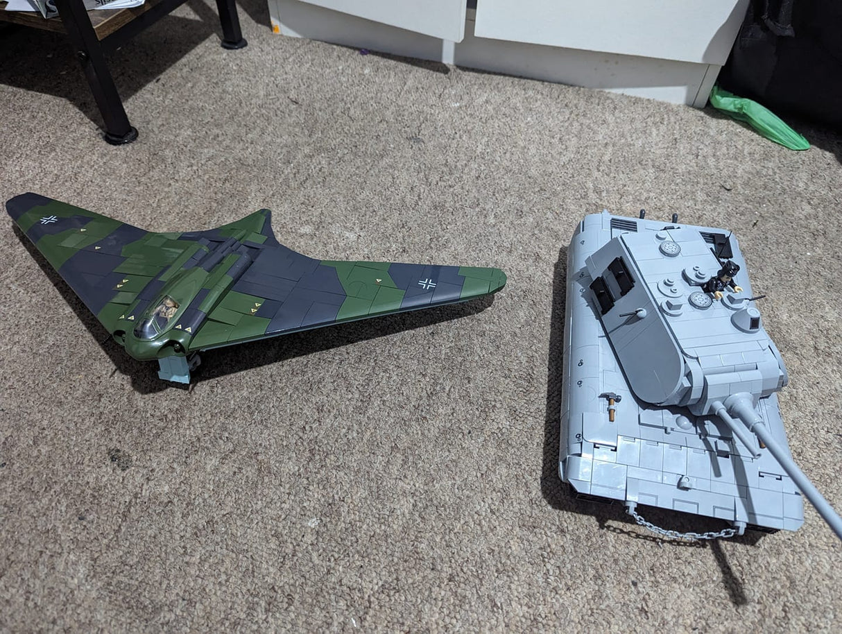 Horten Ho 229 brick plane model