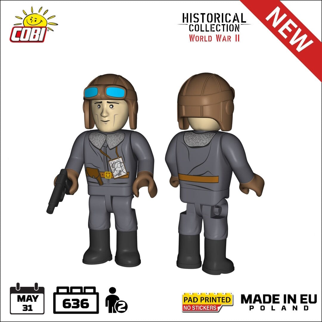 Ilyushin II 02 Sturmovik MWP 643 plane brick model