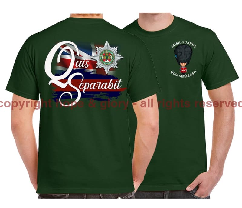 Irish Guards QS Double Print T-Shirt