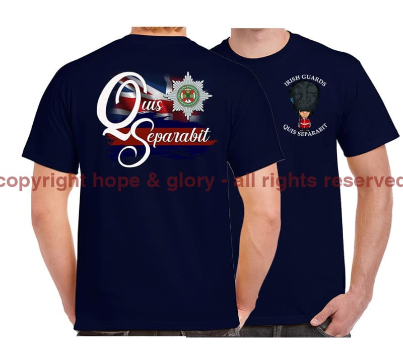 Irish Guards QS Double Print T-Shirt