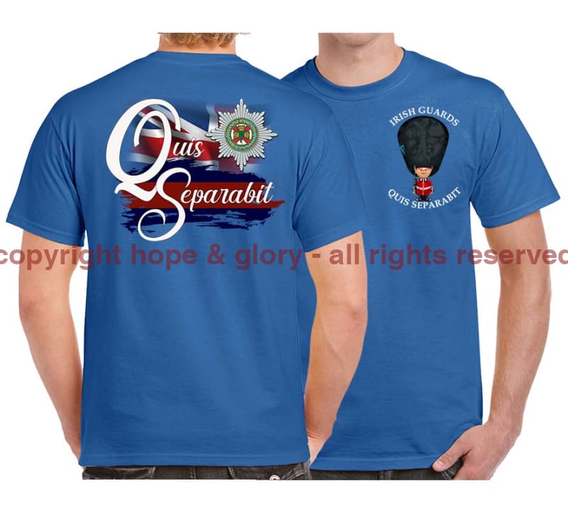 Irish Guards QS Double Print T-Shirt