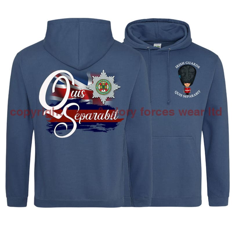 Irish Guards QS Double Side Printed Hoodie