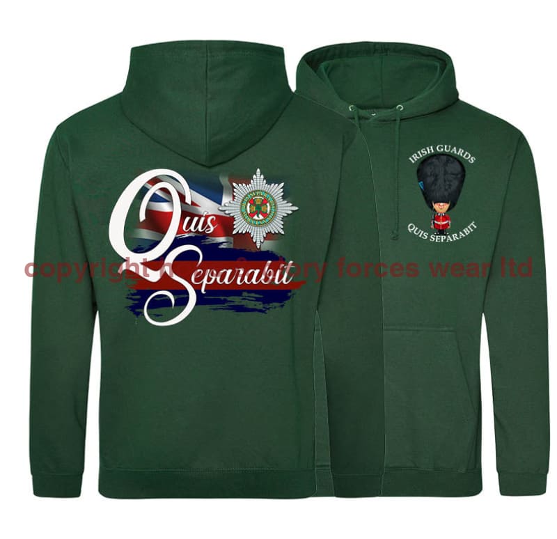 Irish Guards QS Double Side Printed Hoodie