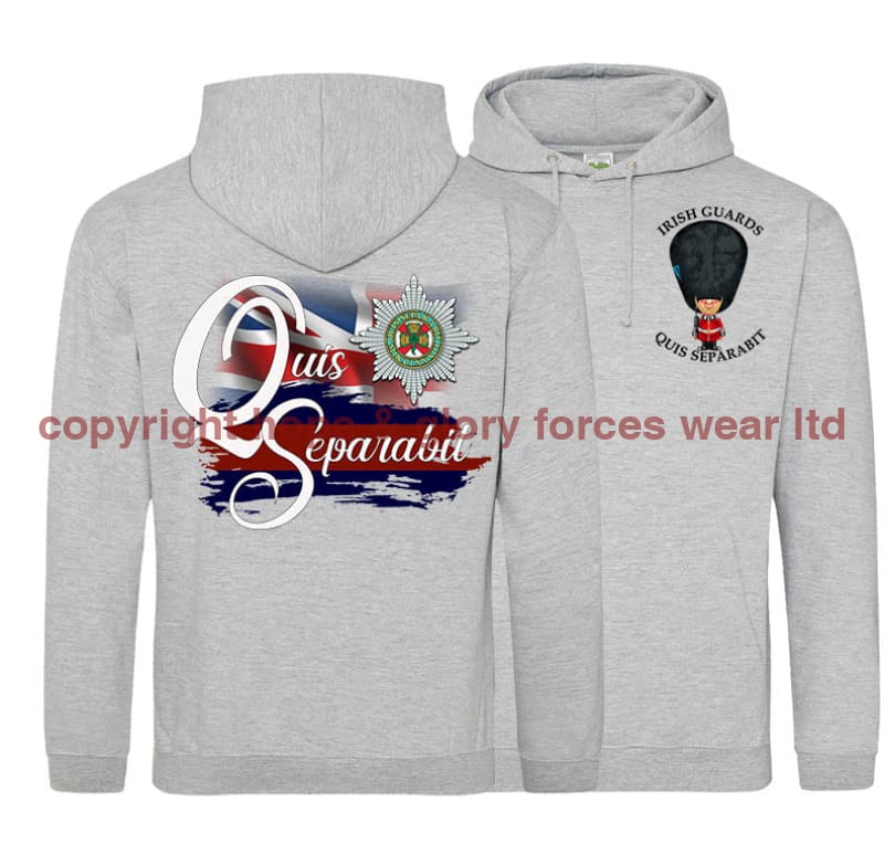 Irish Guards QS Double Side Printed Hoodie