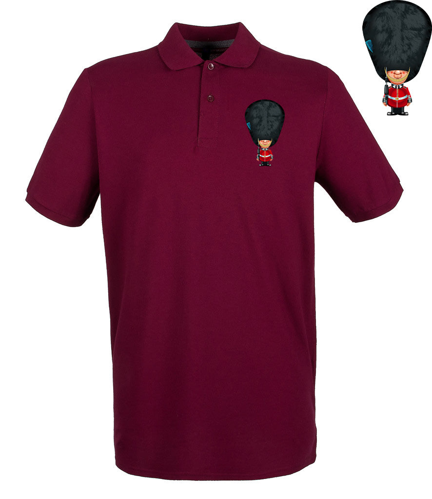 Irish Guards On Parade Embroidered Pique Polo Shirt