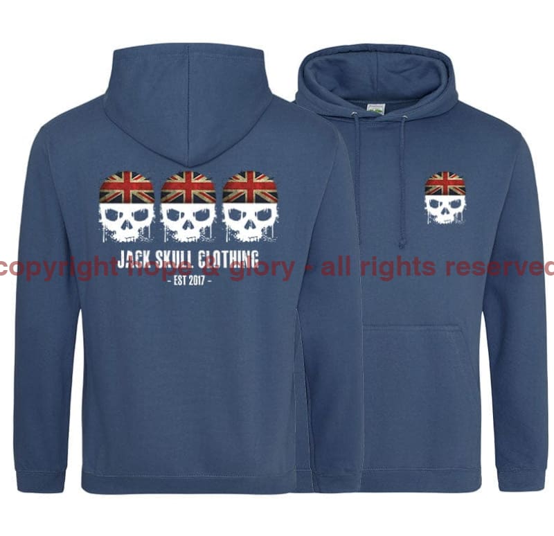 Jack Skull Angel Squad Double Side Printed Hoodie