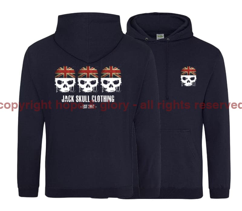 Jack Skull Angel Squad Double Side Printed Hoodie