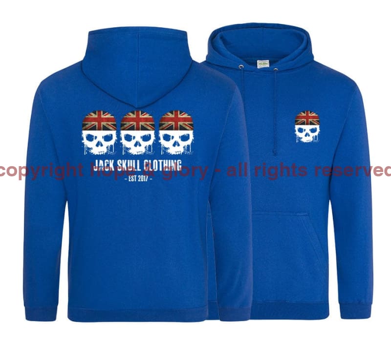 Jack Skull Angel Squad Double Side Printed Hoodie