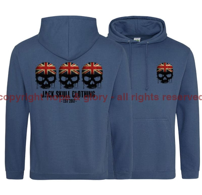 Jack Skull Death Squad Double Side Printed Hoodie
