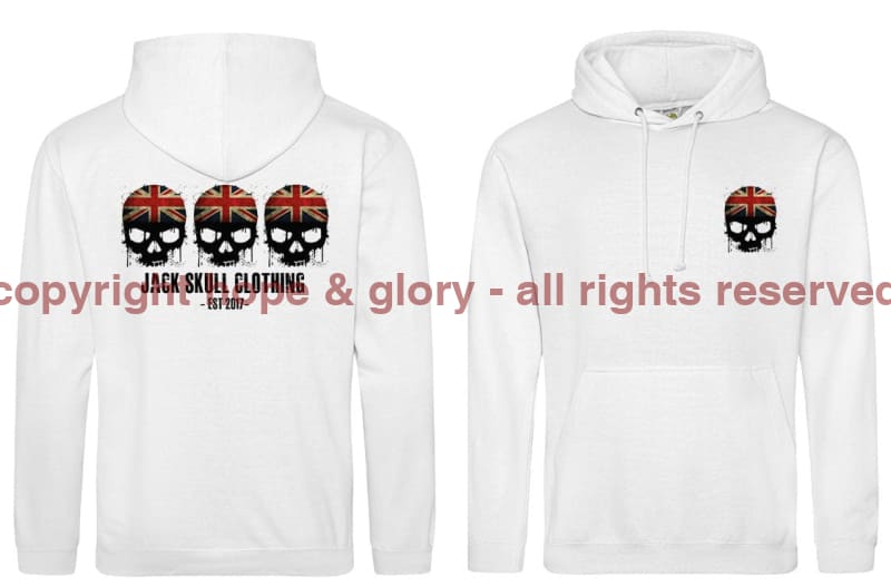 Jack Skull Death Squad Double Side Printed Hoodie
