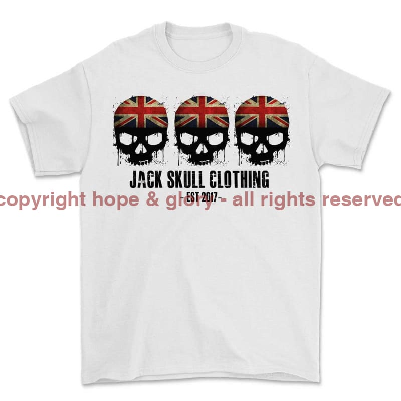 Jack Skull Death Squad Printed T-Shirt