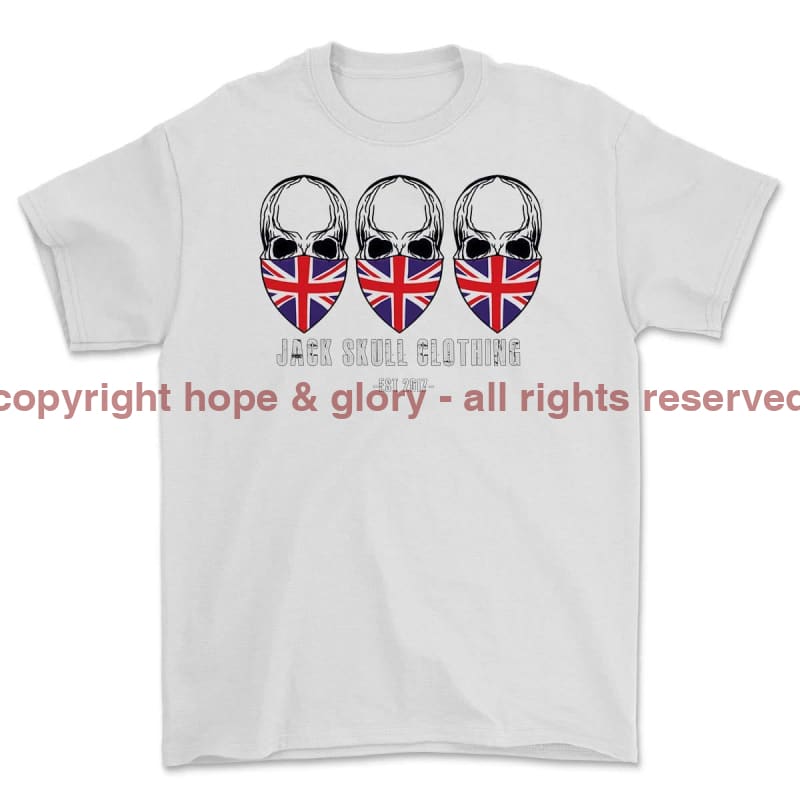 Jack Skull Sandman Full Frontal Printed T-Shirt