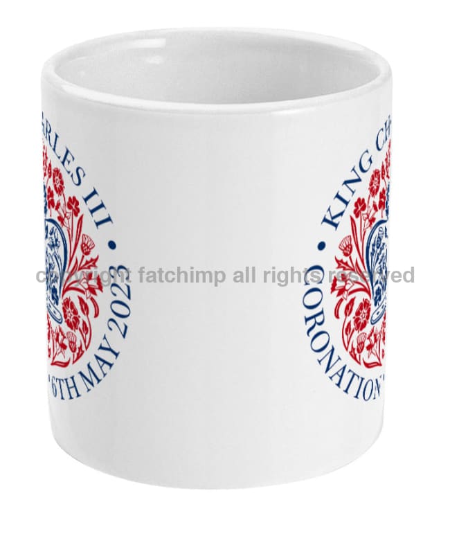 KING CHARLES III Official Coronation Ceramic Mug