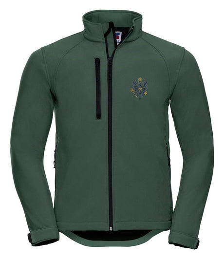 King's Royal Hussars Embroidered 3 Layer Softshell Jacket