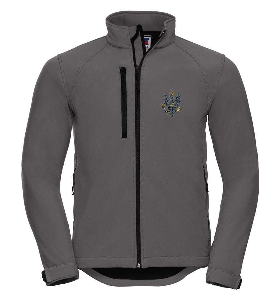 King's Royal Hussars Embroidered 3 Layer Softshell Jacket