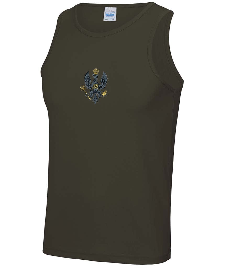 King's Royal Hussars Embroidered Sports Vest