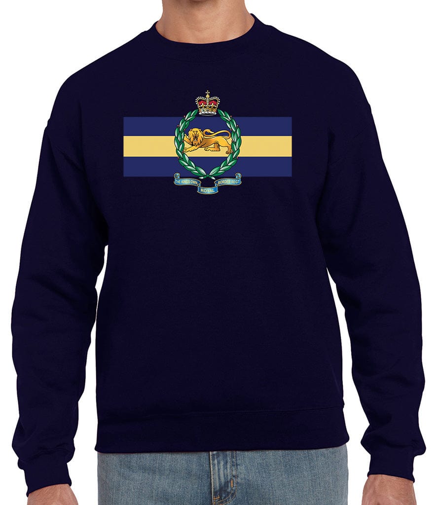 King's Own Royal Border Regiment Front Printed Sweater