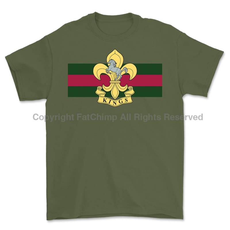 King's Regiment Printed T-Shirt