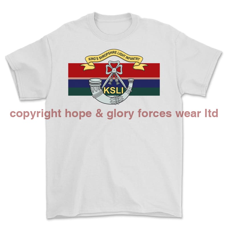 King's Shropshire Light Infantry Printed T-Shirt