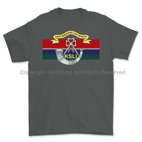 King's Shropshire Light Infantry Printed T-Shirt