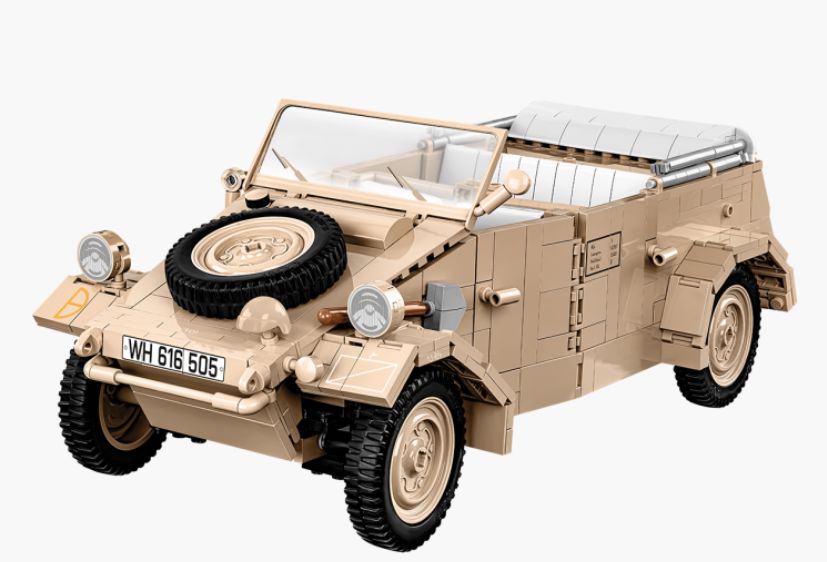 Kubelwagen - Typ 82 brick model - COBI 2803 - 1326 bricks