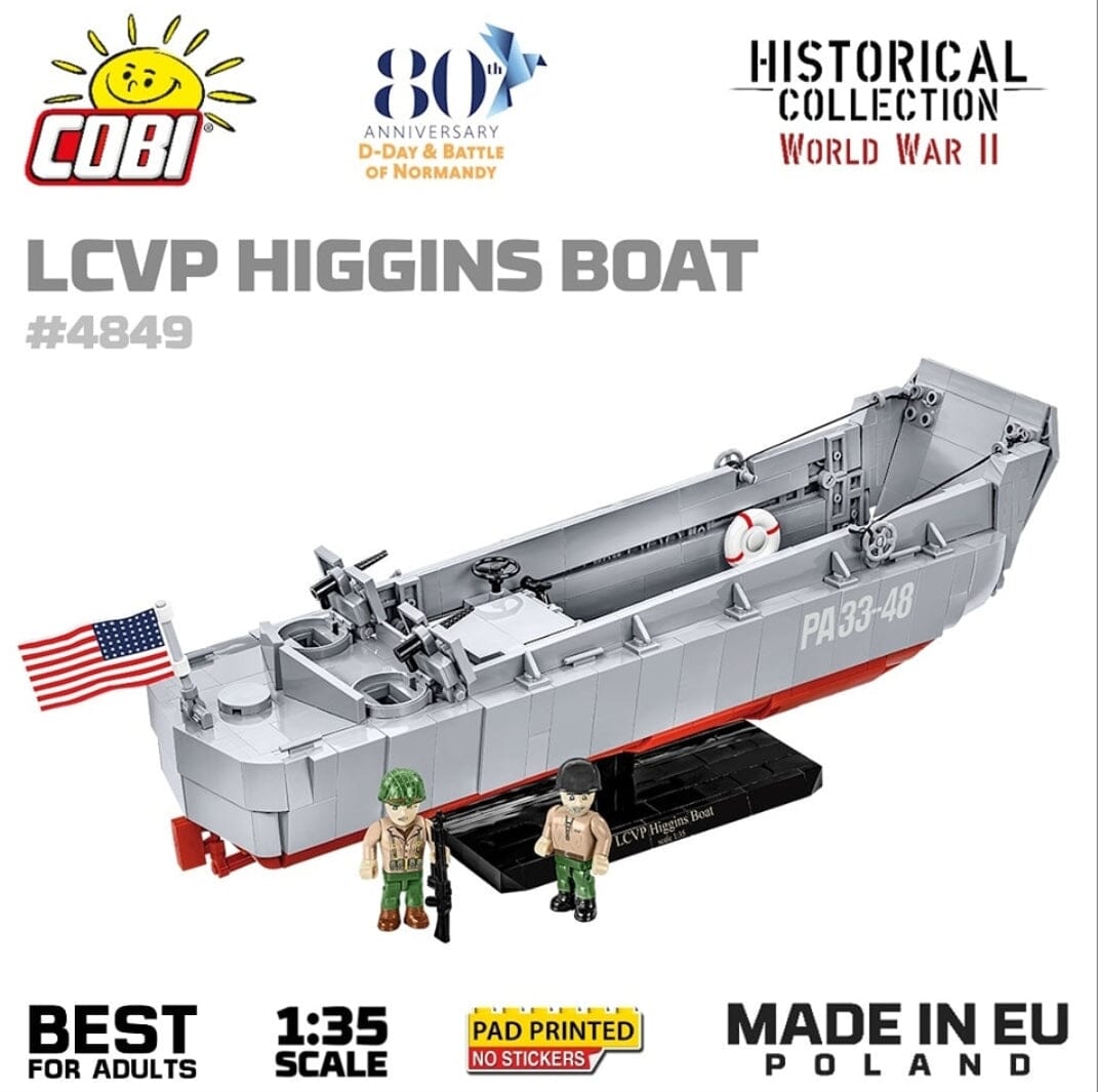 LCVP Higgins Boat brick model