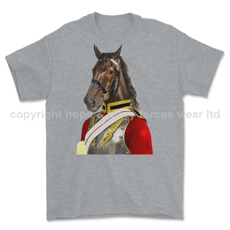 Life Guards Ceremonial Horse Guard Art Printed T-Shirt