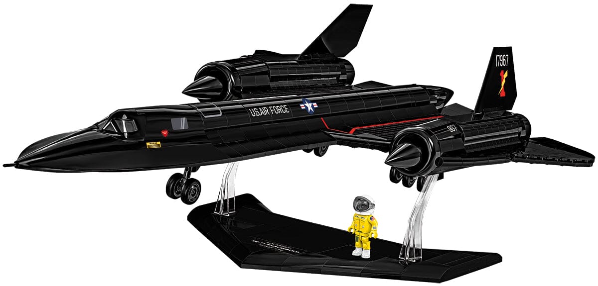 Lockheed SR-71 Blackbird brick aircraft model