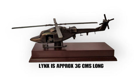 Lynx Mk 7 Cold Cast Bronze Helicopter