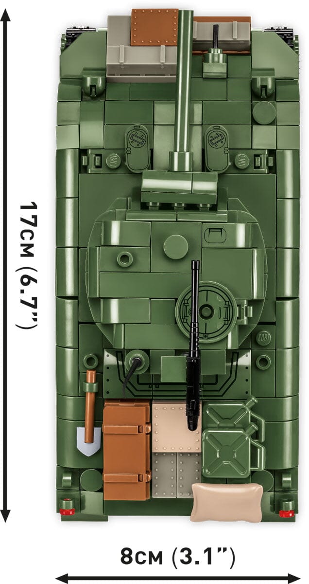 M4A1 Sherman brick tank model